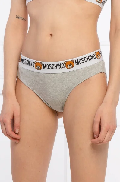 Gaćice Moschino Underwear siva