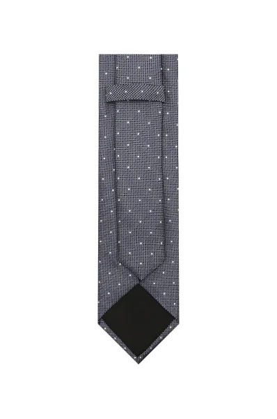Svileni kravata H-TIE 7,5 CM BOSS BLACK modra