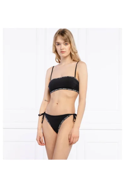 Dół od bikini Calvin Klein Swimwear crna