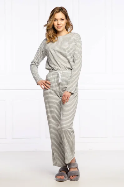 Pidžama | Relaxed fit LAUREN RALPH LAUREN siva