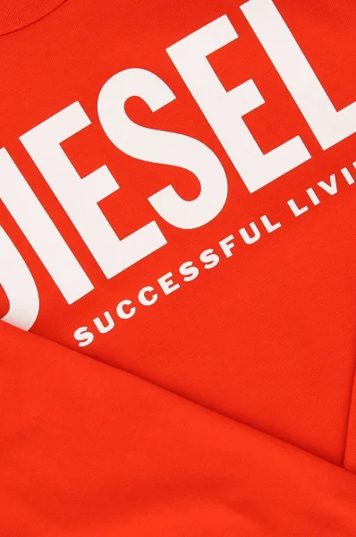 Majica dugih rukava | Regular Fit Diesel narančasta