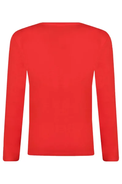 Majica dugih rukava | Slim Fit BOSS Kidswear crvena