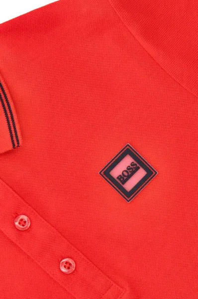 Polo majica | Regular Fit BOSS Kidswear crvena