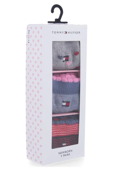Čarape 3-pack Tommy Hilfiger plava