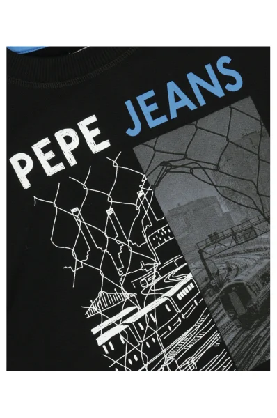 Gornji dio trenirke JONAS | Regular Fit Pepe Jeans London crna