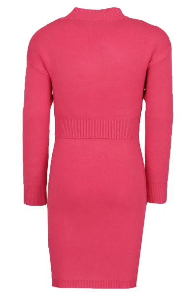 Haljina + džemper | Regular Fit Guess ružičasta