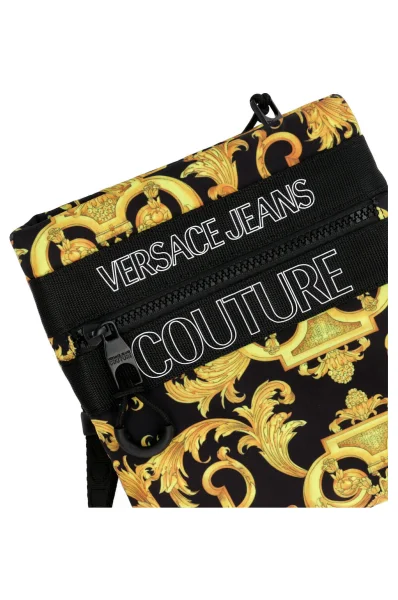 Messenger torbica LINEA MACROLOGO DIS. 5 Versace Jeans Couture crna