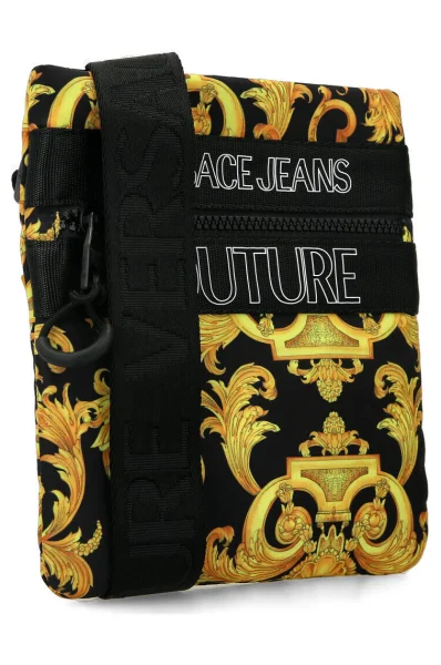 Messenger torbica LINEA MACROLOGO DIS. 5 Versace Jeans Couture crna