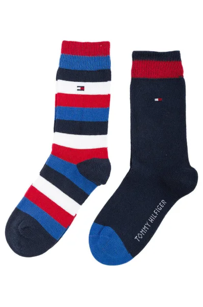 2 Pack Socks Tommy Hilfiger crvena