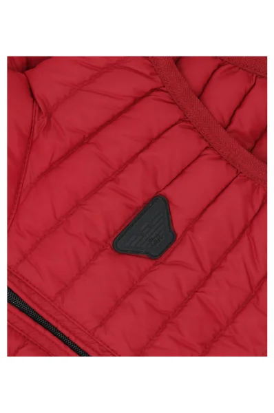 Termo jakna bez rukava | Regular Fit Emporio Armani crvena