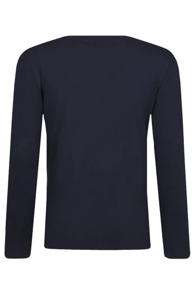 Majica dugih rukava | Regular Fit BOSS Kidswear modra