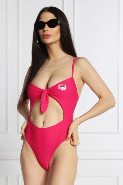 Kupaći kostim Chiara Ferragni ružičasta