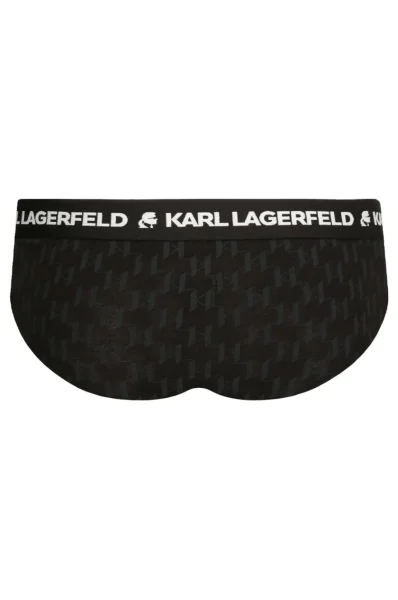 Gaće 3-pack Karl Lagerfeld crna