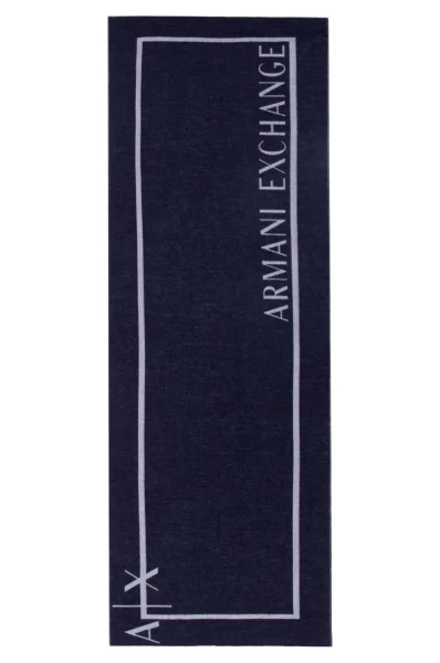 vuneni šal Armani Exchange modra