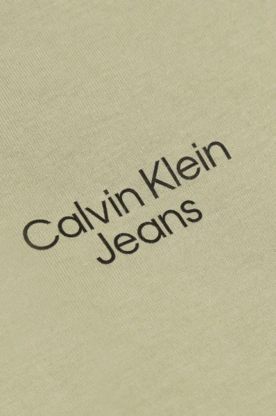 T-shirt | Regular Fit CALVIN KLEIN JEANS kaki