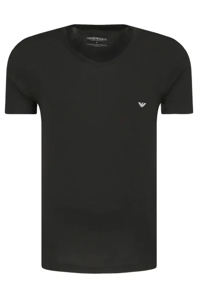 2-pack T-shirt Emporio Armani crna
