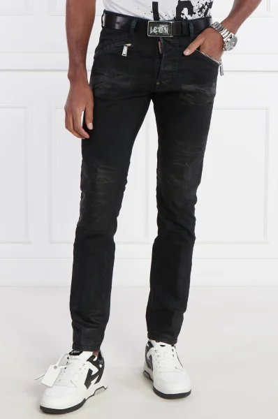 Traperice Cool guy jean | Tapered fit Dsquared2 crna