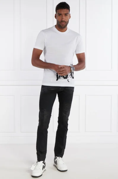 Traperice Cool guy jean | Tapered fit Dsquared2 crna