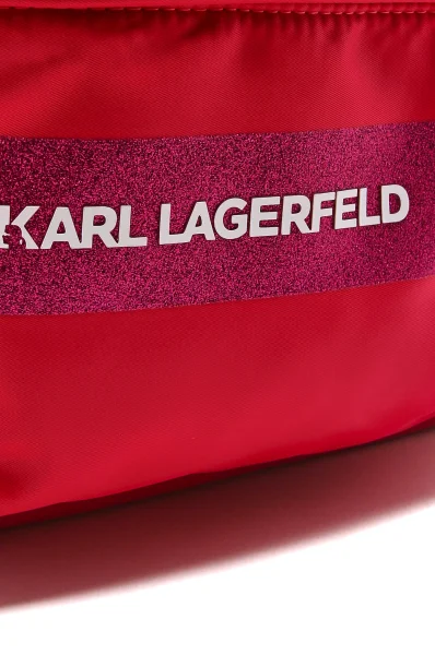 Ruksak Karl Lagerfeld Kids ružičasta