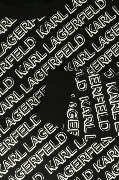 Gornji dio trenirke | Regular Fit Karl Lagerfeld Kids crna