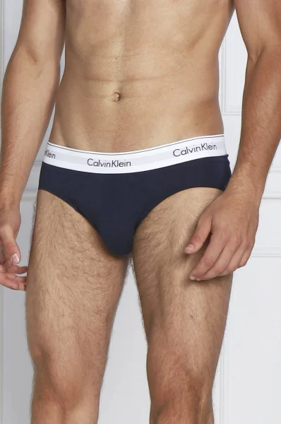 Gaće 3-pack Calvin Klein Underwear modra