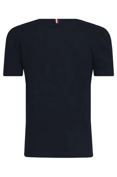 T-shirt TH COLLEGE 85 TEE S/S | Regular Fit Tommy Hilfiger modra