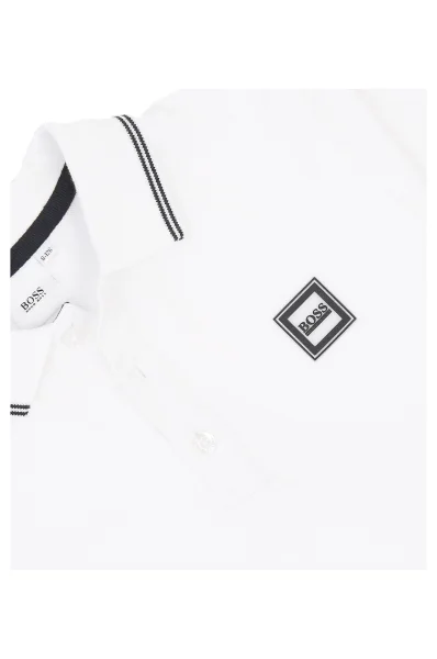 Polo majica | Regular Fit BOSS Kidswear bijela