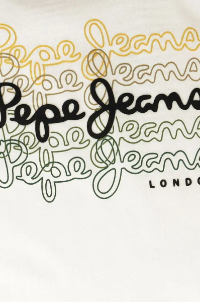 T-shirt | Regular Fit Pepe Jeans London bijela