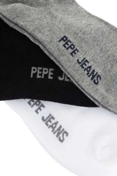 Čarape 3-pack Pepe Jeans London siva