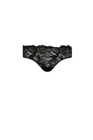 Čipkasti tange Calvin Klein Underwear crna