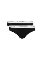 2-PACK thongs Calvin Klein Underwear crna