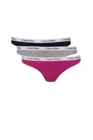 3-pack Thongs Calvin Klein Underwear ružičasta