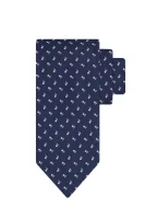 Svilen kravata BOSS BLACK modra