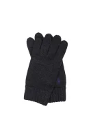 Woollen gloves POLO RALPH LAUREN siva