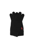 Woollen gloves POLO RALPH LAUREN crna