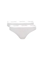 2-pack thongs Calvin Klein Underwear boja pepela