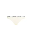 Gaćice 3-pack Calvin Klein Underwear kremasta