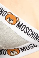 Grudnjak Moschino Underwear boja pepela