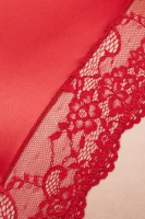 Satenske bodi ANOUK | Slim Fit Guess Underwear crvena