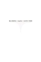 Tange 3-pack Calvin Klein Underwear bijela