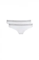 2-PACK thongs Calvin Klein Underwear bijela