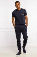 Donji dio trenirke OFF PLACED ICONIC | Regular Fit CALVIN KLEIN JEANS modra