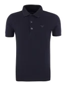 Polo majica | Regular Fit Emporio Armani modra