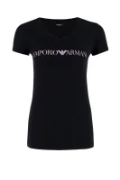 T-shirt | Regular fit | Stretch Emporio Armani crna