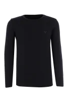 Majica dugih rukava | Regular Fit Emporio Armani crna