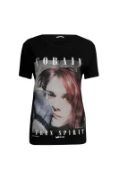 T-shirt M/C JERSEY/ Cobain | Loose fit Gas crna