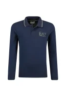 Polo majica | Regular Fit EA7 modra