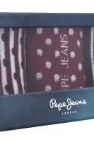 Čarape 3-pack Selina Pepe Jeans London crna