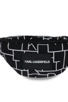 Torbica za pojas Karl Lagerfeld Kids crna