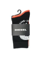 Čarape 2-pack ZRAYBIPACK Diesel crna